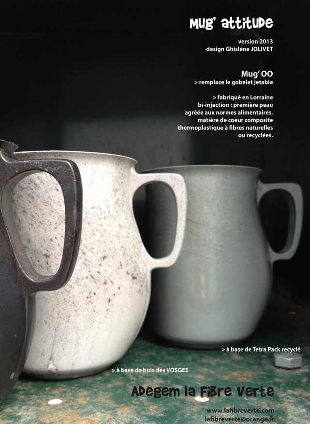 MugOO design Ghislene Jolivet edition Adegem La Fibre Verte